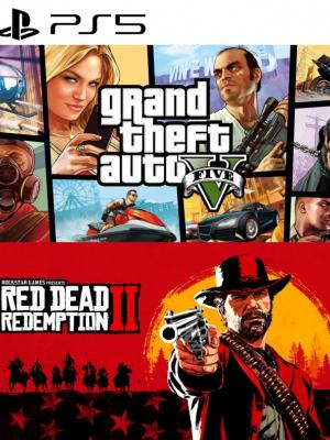 2 JUEGOS EN 1 Red Dead Redemption 2 MAS GTA V PS5