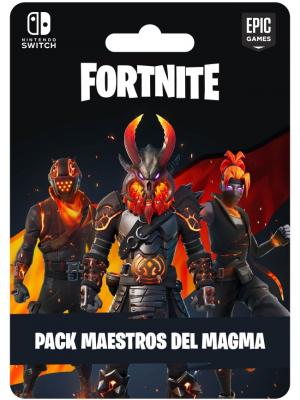 Fortnite Paquete Maestros del Magma - NINTENDO